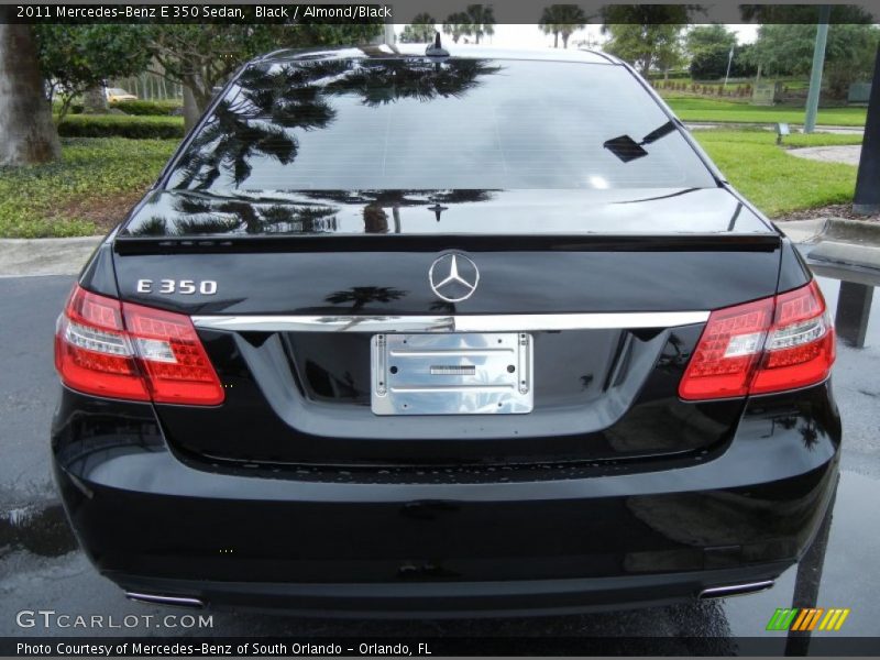 Black / Almond/Black 2011 Mercedes-Benz E 350 Sedan