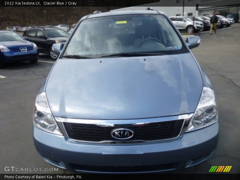 Glacier Blue / Gray 2012 Kia Sedona LX