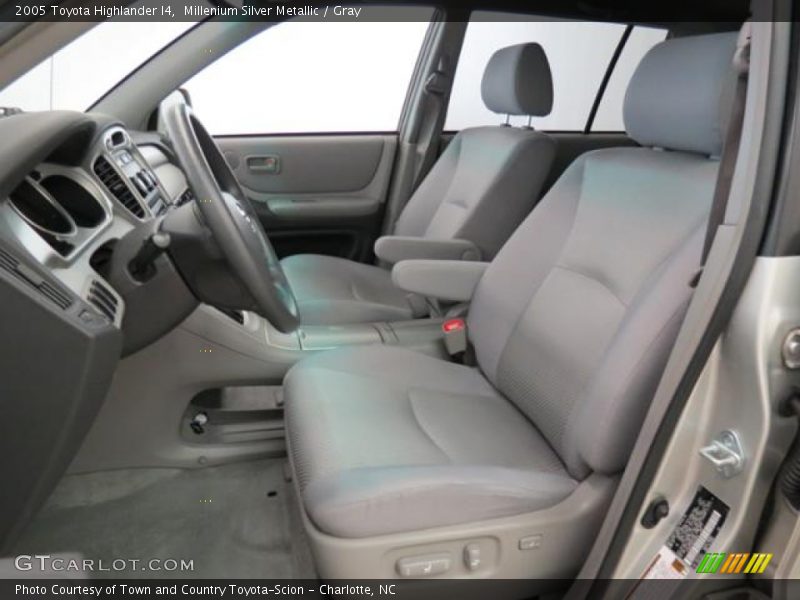Millenium Silver Metallic / Gray 2005 Toyota Highlander I4