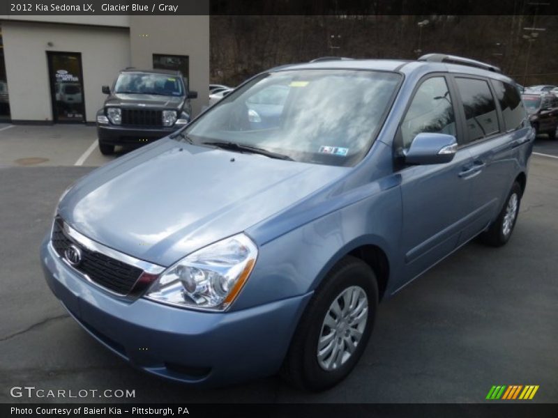 Glacier Blue / Gray 2012 Kia Sedona LX