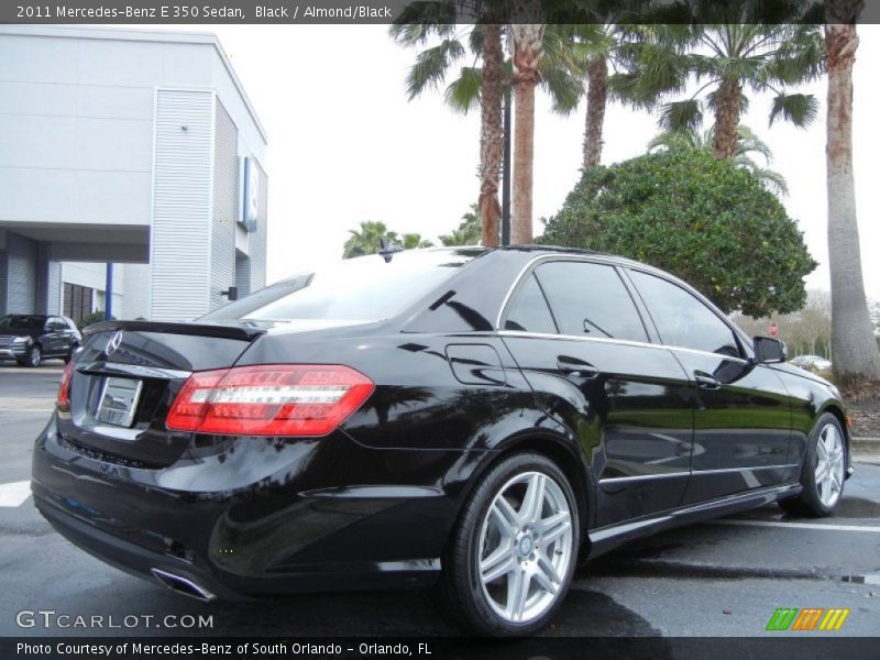Black / Almond/Black 2011 Mercedes-Benz E 350 Sedan