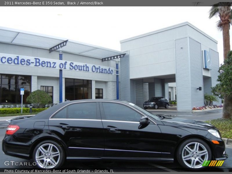 Black / Almond/Black 2011 Mercedes-Benz E 350 Sedan