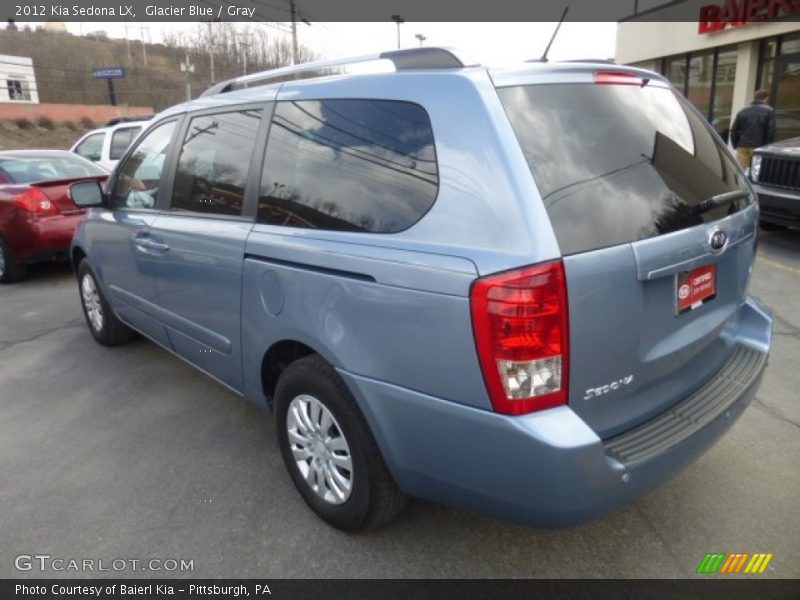 Glacier Blue / Gray 2012 Kia Sedona LX