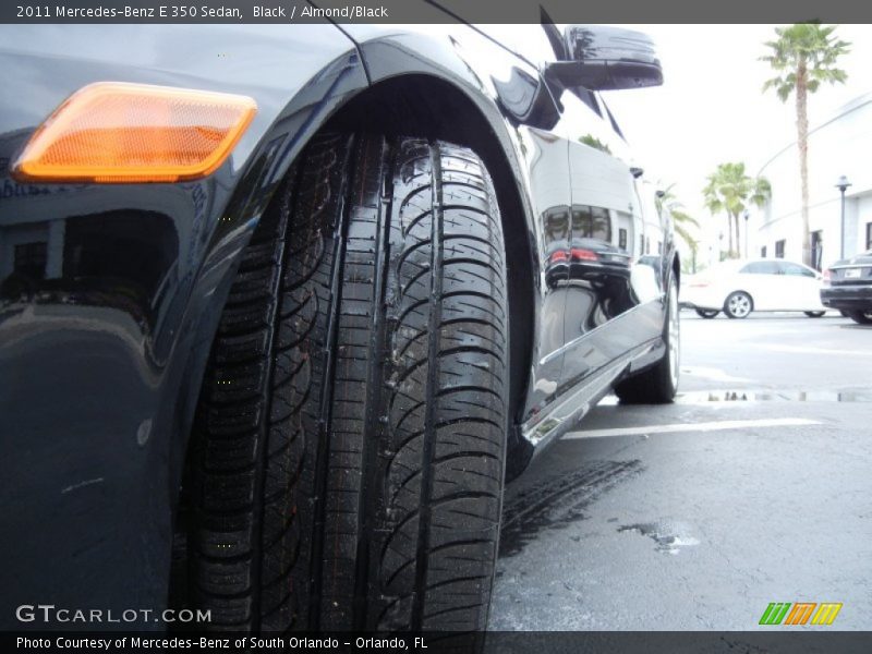 Black / Almond/Black 2011 Mercedes-Benz E 350 Sedan