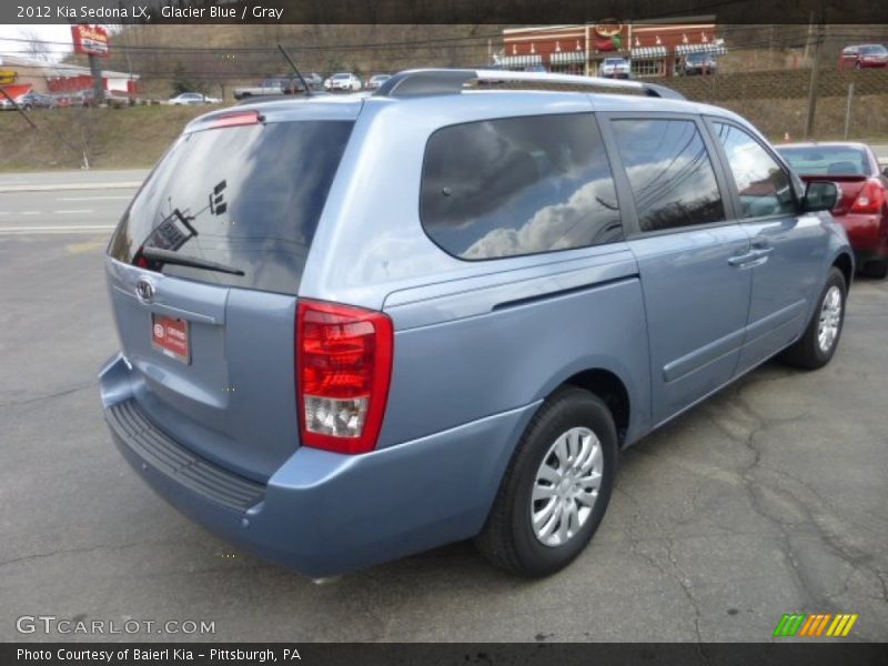 Glacier Blue / Gray 2012 Kia Sedona LX