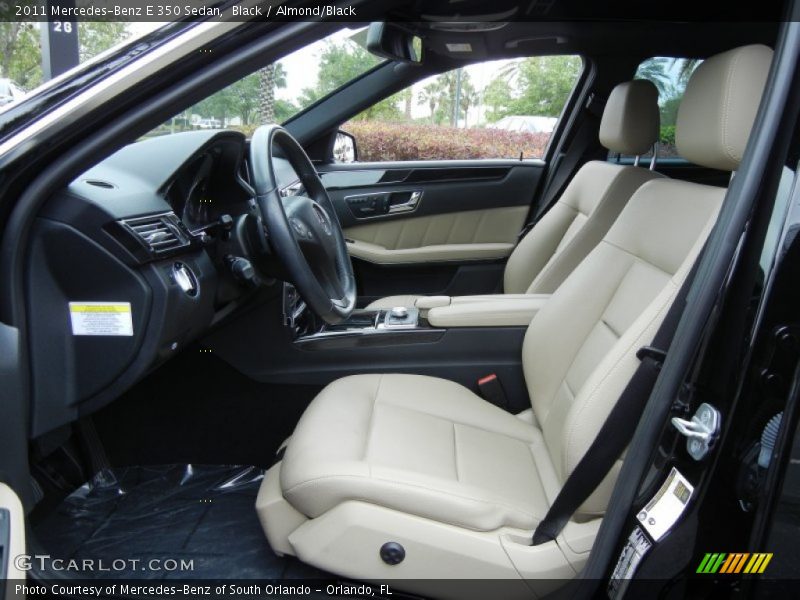 Black / Almond/Black 2011 Mercedes-Benz E 350 Sedan