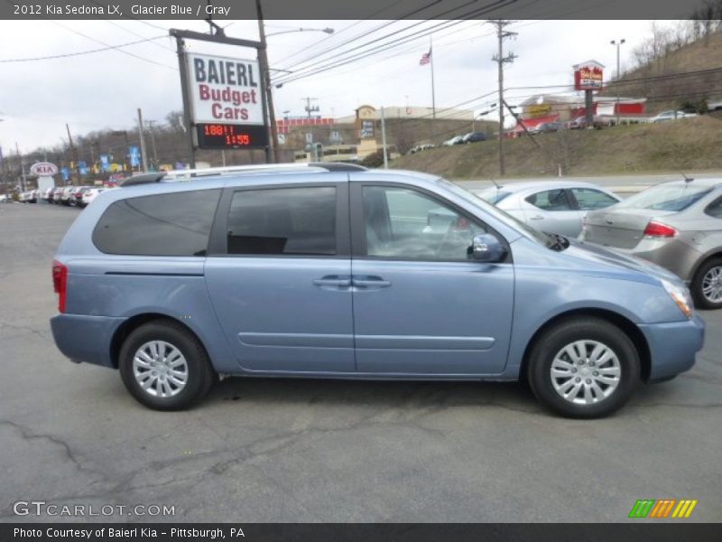 Glacier Blue / Gray 2012 Kia Sedona LX