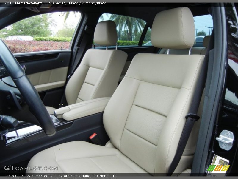 Black / Almond/Black 2011 Mercedes-Benz E 350 Sedan