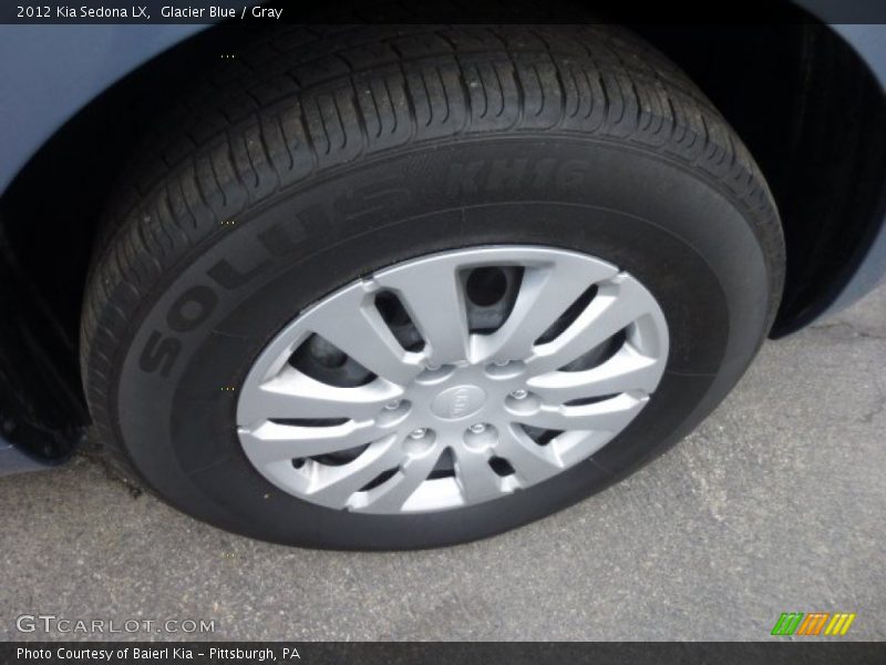 Glacier Blue / Gray 2012 Kia Sedona LX