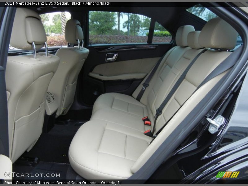 Black / Almond/Black 2011 Mercedes-Benz E 350 Sedan
