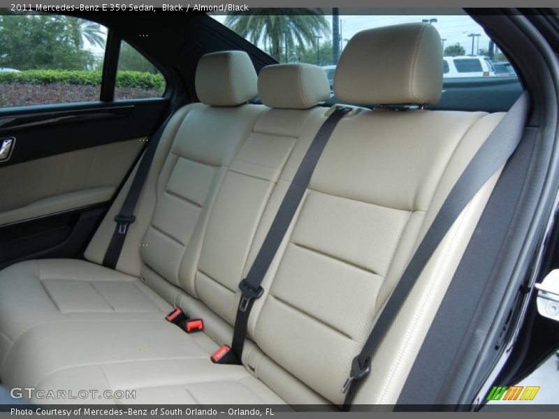Black / Almond/Black 2011 Mercedes-Benz E 350 Sedan