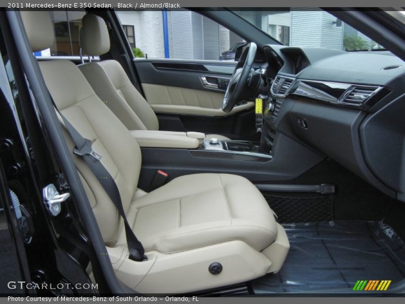 Black / Almond/Black 2011 Mercedes-Benz E 350 Sedan