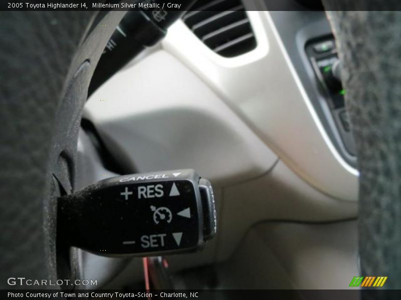 Millenium Silver Metallic / Gray 2005 Toyota Highlander I4