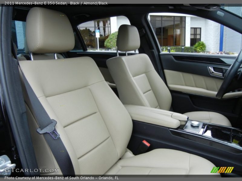 Black / Almond/Black 2011 Mercedes-Benz E 350 Sedan