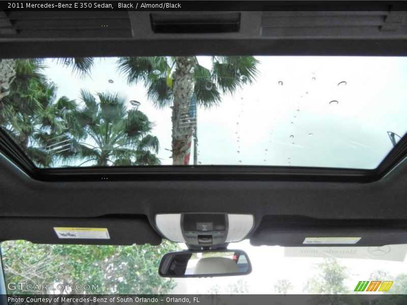 Black / Almond/Black 2011 Mercedes-Benz E 350 Sedan