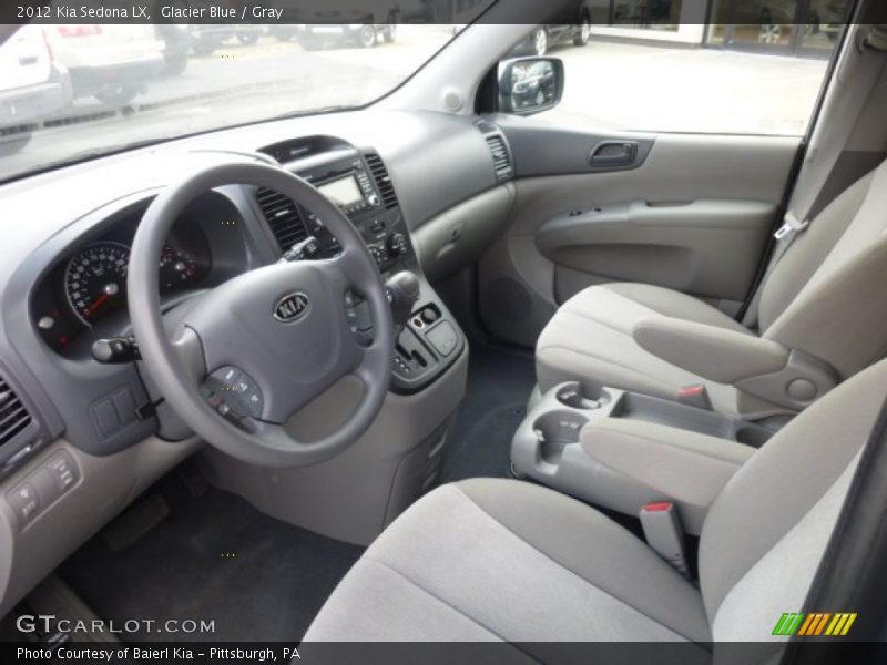  2012 Sedona LX Gray Interior