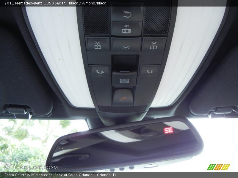 Black / Almond/Black 2011 Mercedes-Benz E 350 Sedan