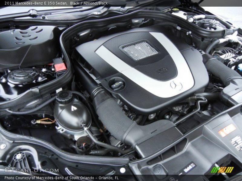 Black / Almond/Black 2011 Mercedes-Benz E 350 Sedan