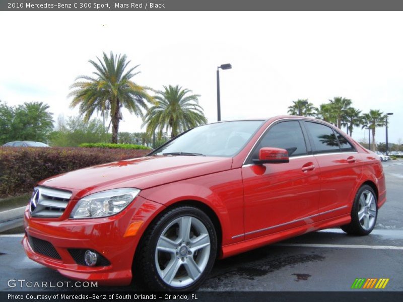 Front 3/4 View of 2010 C 300 Sport