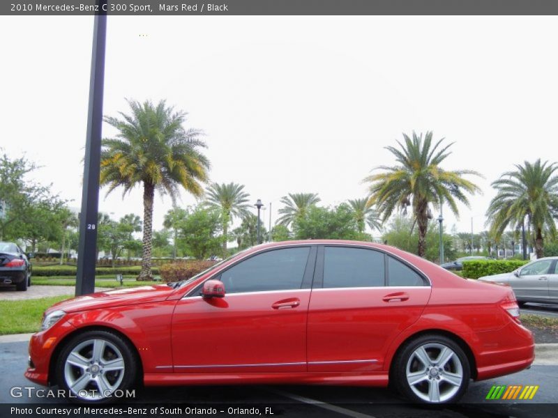  2010 C 300 Sport Mars Red