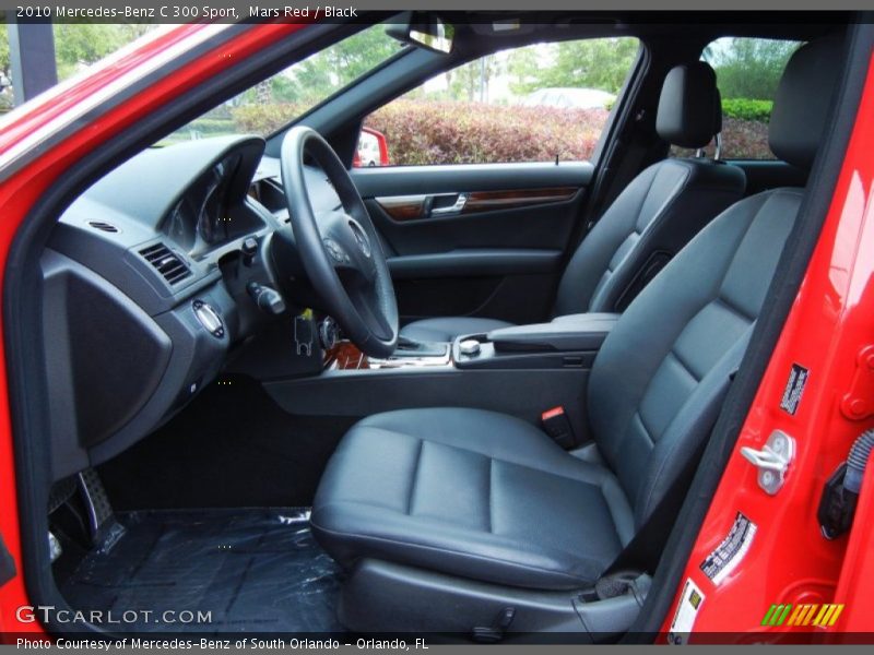  2010 C 300 Sport Black Interior