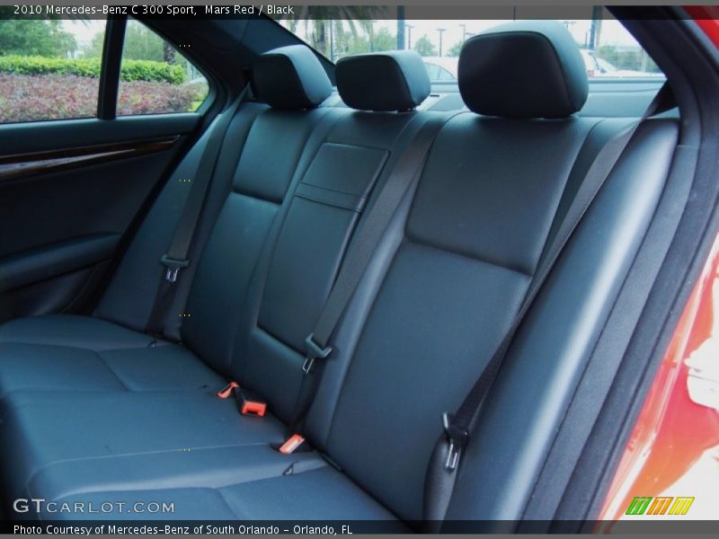 Rear Seat of 2010 C 300 Sport