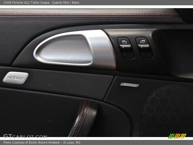 Controls of 2008 911 Turbo Coupe