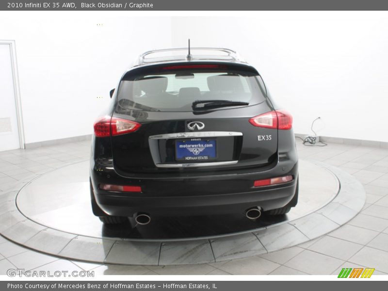 Black Obsidian / Graphite 2010 Infiniti EX 35 AWD