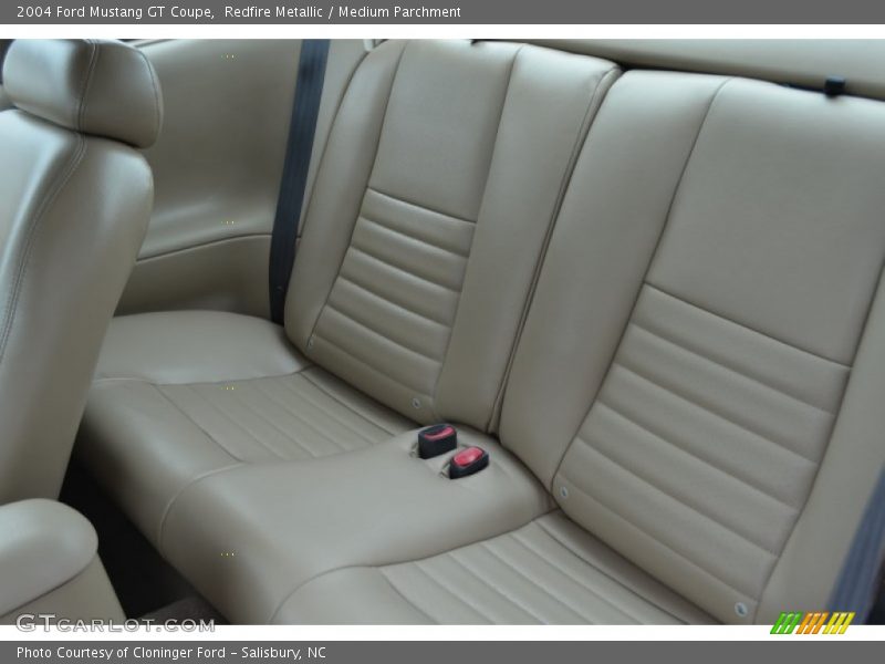 Rear Seat of 2004 Mustang GT Coupe