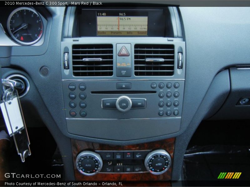 Controls of 2010 C 300 Sport