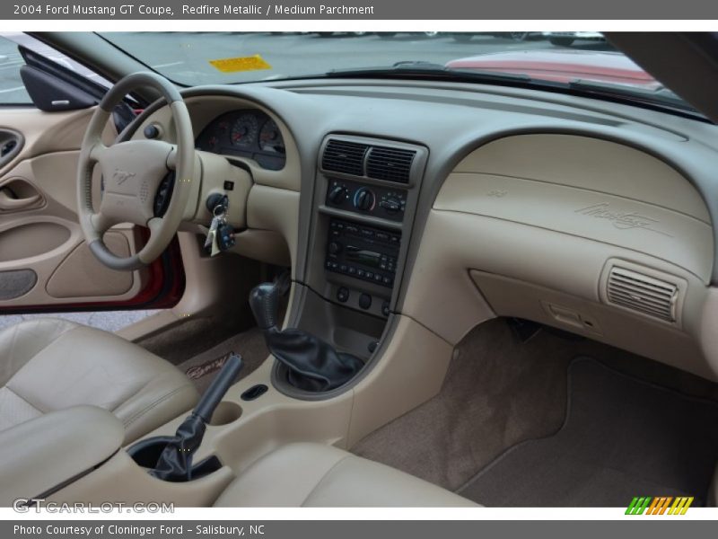 Dashboard of 2004 Mustang GT Coupe