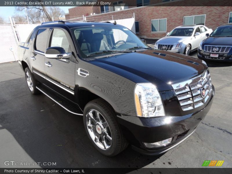 Black Raven / Ebony 2013 Cadillac Escalade EXT Luxury AWD
