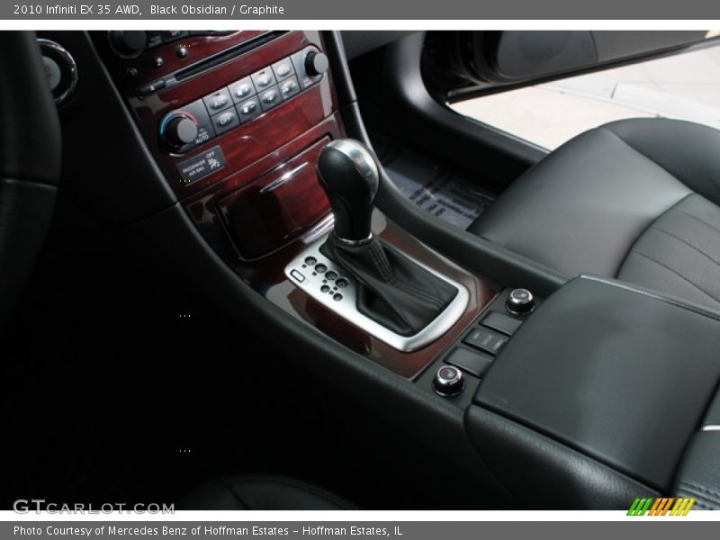 Black Obsidian / Graphite 2010 Infiniti EX 35 AWD