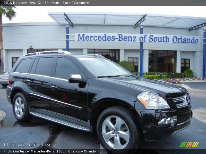 Black / Cashmere 2010 Mercedes-Benz GL 450 4Matic