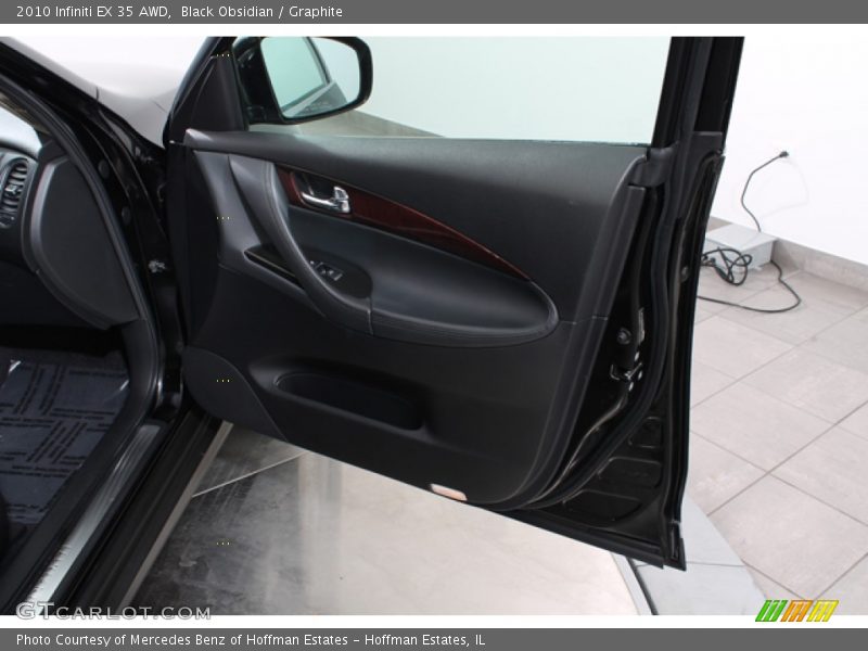 Black Obsidian / Graphite 2010 Infiniti EX 35 AWD