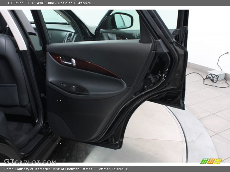 Black Obsidian / Graphite 2010 Infiniti EX 35 AWD
