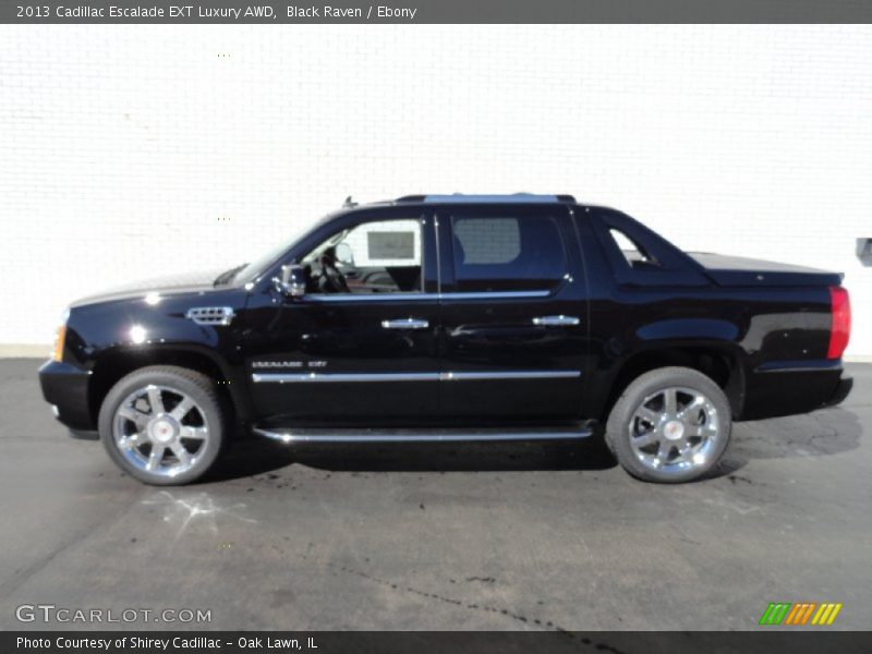 Black Raven / Ebony 2013 Cadillac Escalade EXT Luxury AWD