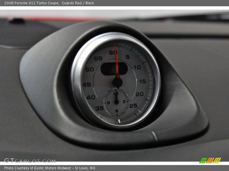  2008 911 Turbo Coupe Turbo Coupe Gauges