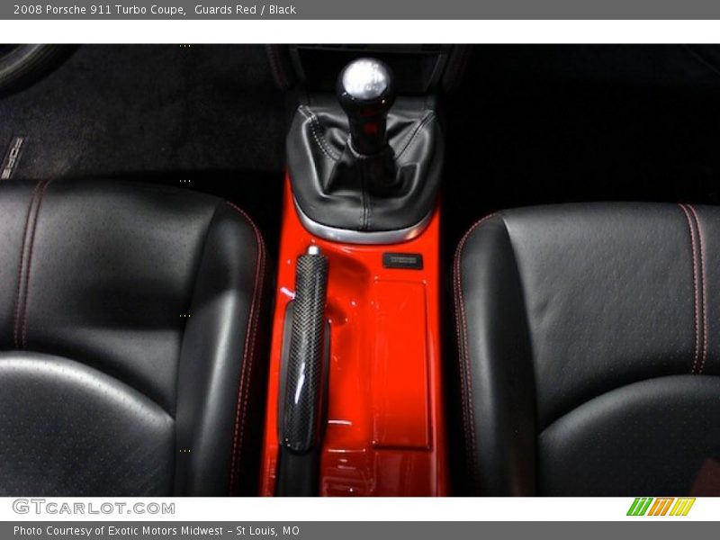 Guards Red / Black 2008 Porsche 911 Turbo Coupe