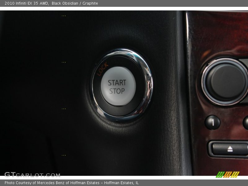 Black Obsidian / Graphite 2010 Infiniti EX 35 AWD