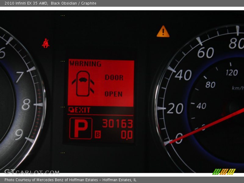Black Obsidian / Graphite 2010 Infiniti EX 35 AWD