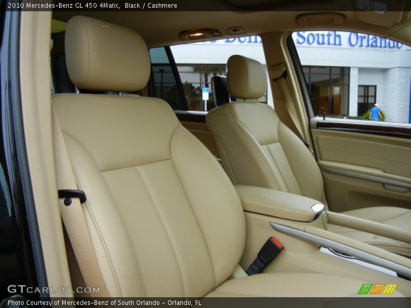 Front Seat of 2010 GL 450 4Matic