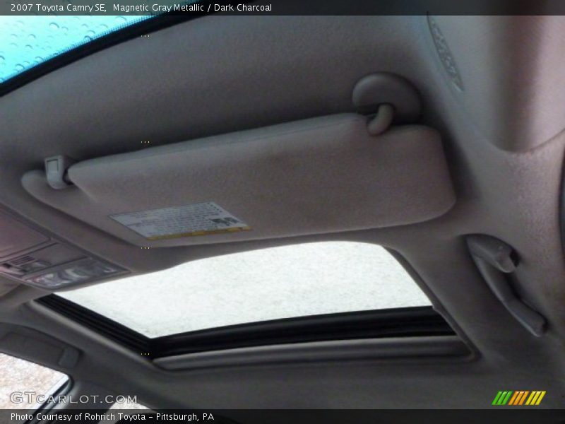 Magnetic Gray Metallic / Dark Charcoal 2007 Toyota Camry SE