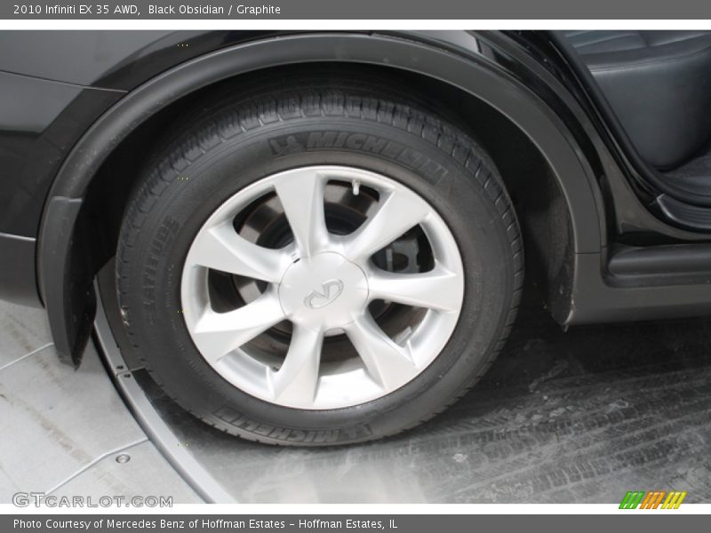 Black Obsidian / Graphite 2010 Infiniti EX 35 AWD