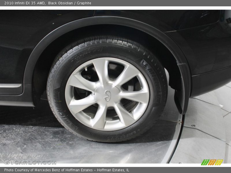 Black Obsidian / Graphite 2010 Infiniti EX 35 AWD