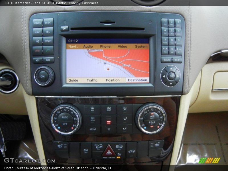 Navigation of 2010 GL 450 4Matic