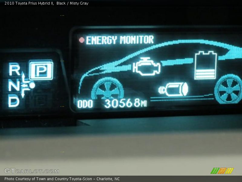 Black / Misty Gray 2010 Toyota Prius Hybrid II