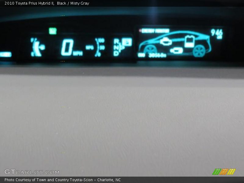 Black / Misty Gray 2010 Toyota Prius Hybrid II