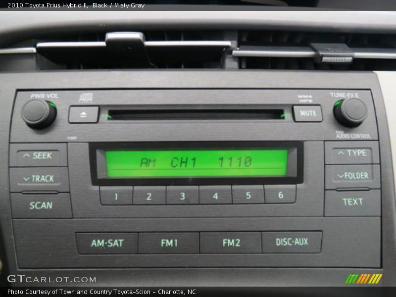 Black / Misty Gray 2010 Toyota Prius Hybrid II