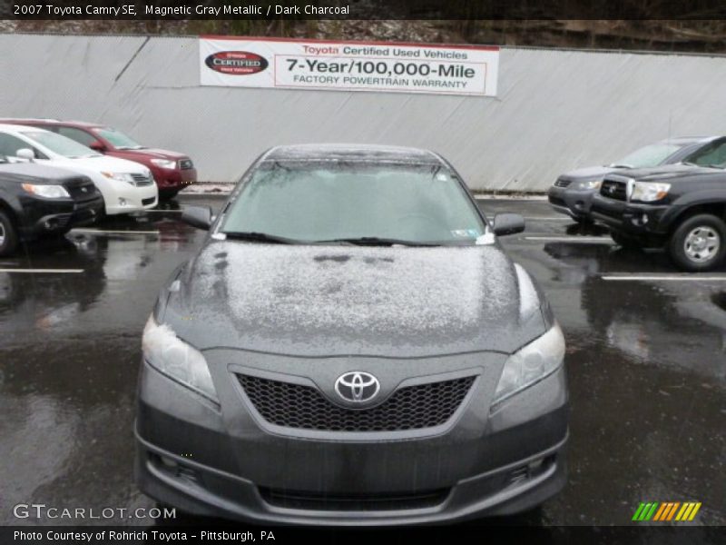 Magnetic Gray Metallic / Dark Charcoal 2007 Toyota Camry SE